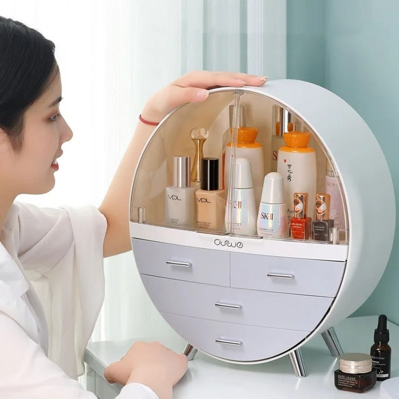 Beauty Counter Essentials - Transparent Cosmetic Storage Box