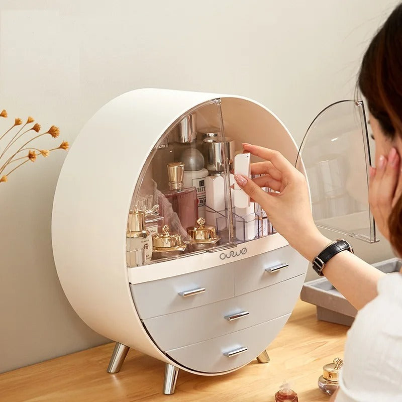 Beauty Counter Essentials - Transparent Cosmetic Storage Box