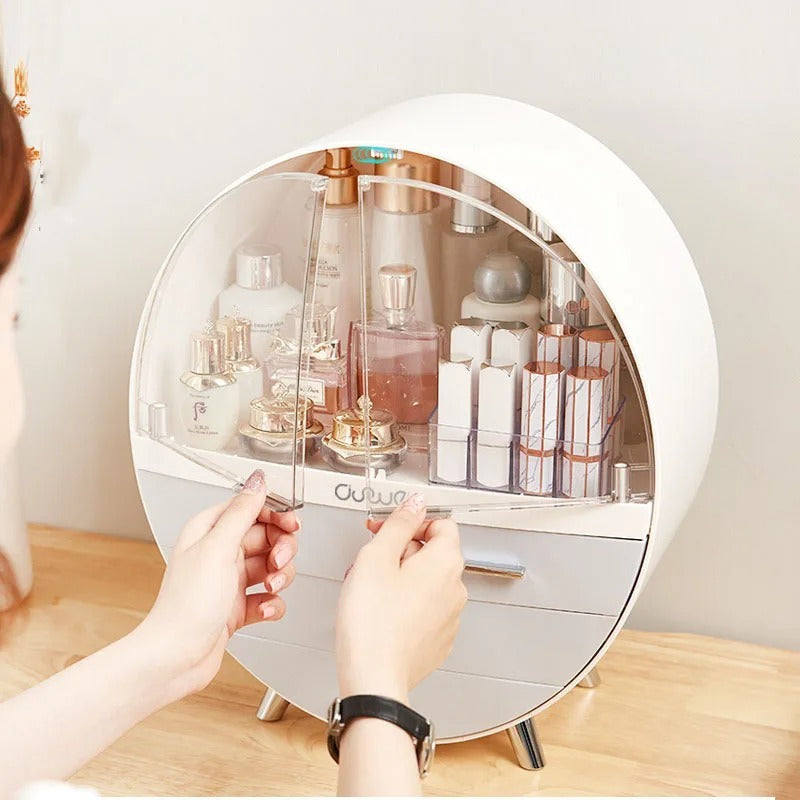 Beauty Counter Essentials - Transparent Cosmetic Storage Box