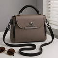 Brown Leather Crossbody Bag for girls
