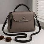 Brown Leather Crossbody Bag for girls