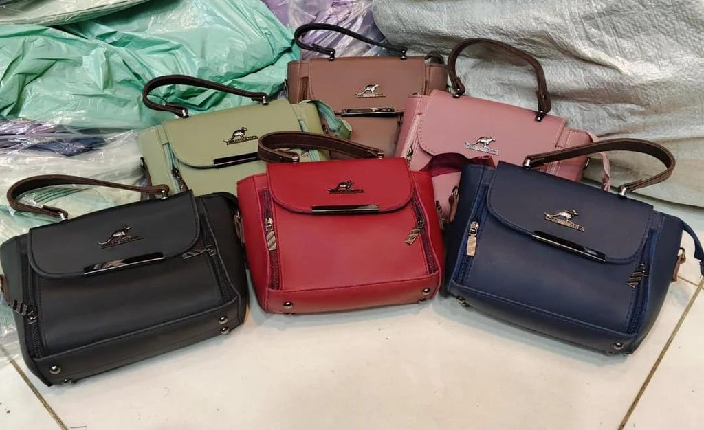 Brown Leather Crossbody Bag for girls