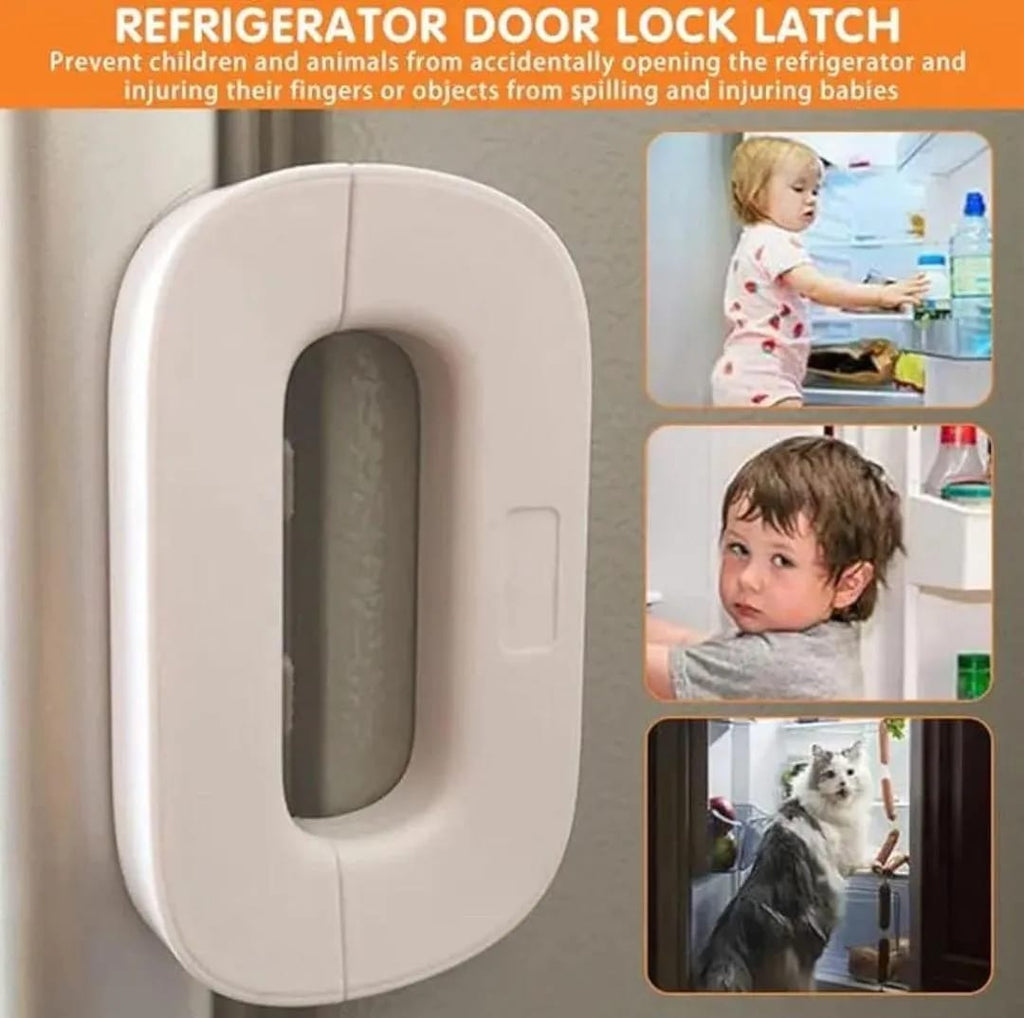Fridge Lock one Hand Operation