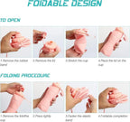 Foldable Silicone Water Bottle 600ml Multicolour