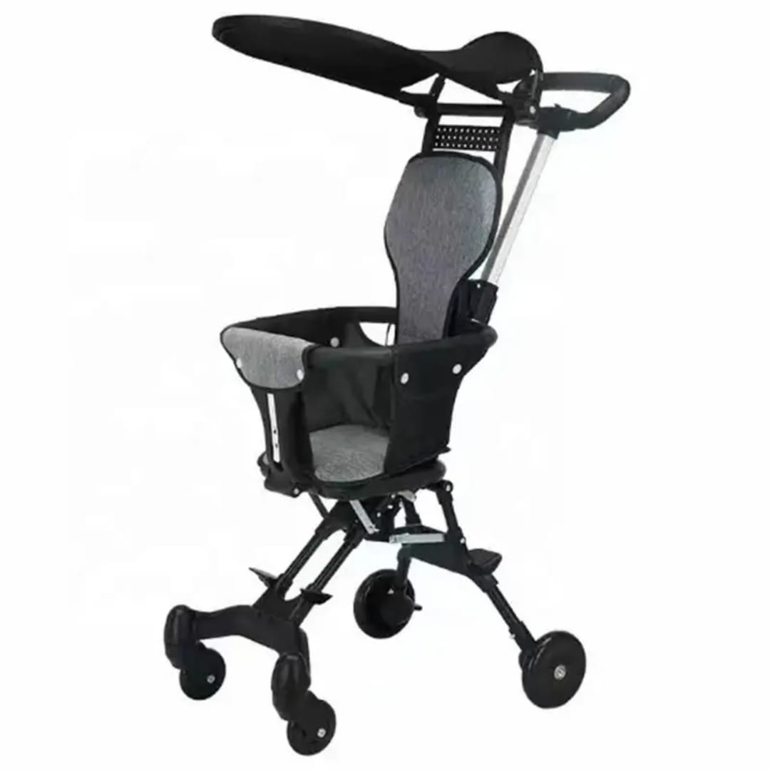 Ultra Compact Foldable Baby Stroller with Sun Canopy & Safety Belt